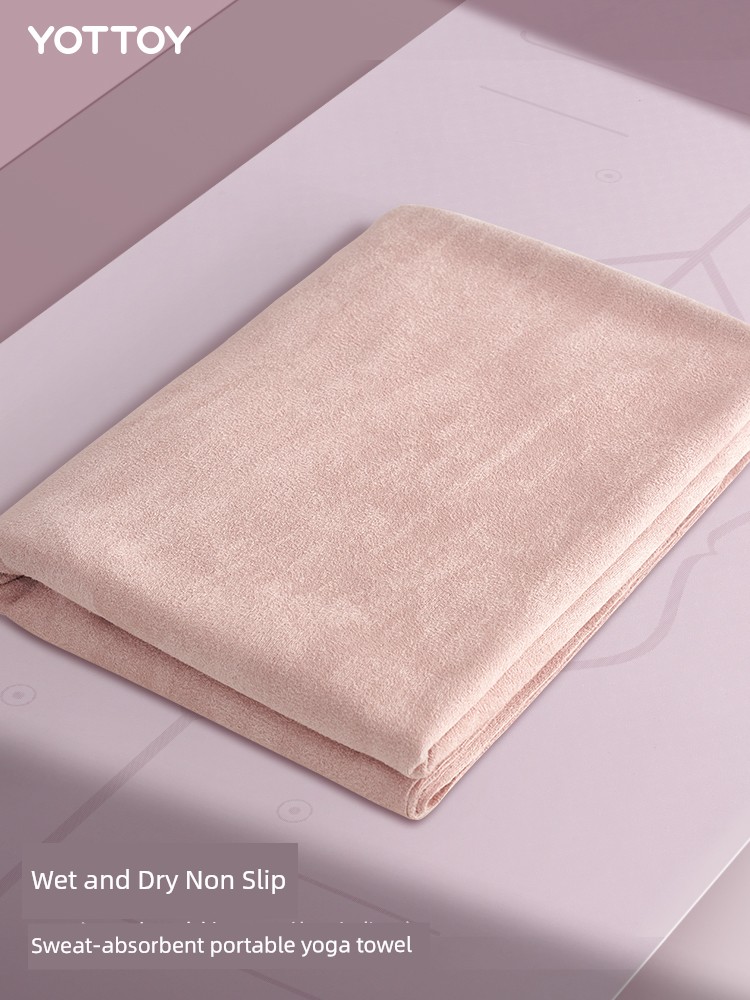Yoga Mat Drape Female Non-Slip Anti-Sweat Professional Yoga Towel Towel Rest Blanket Cloth Cushion Dirt-Proof Mat Portable Fitness