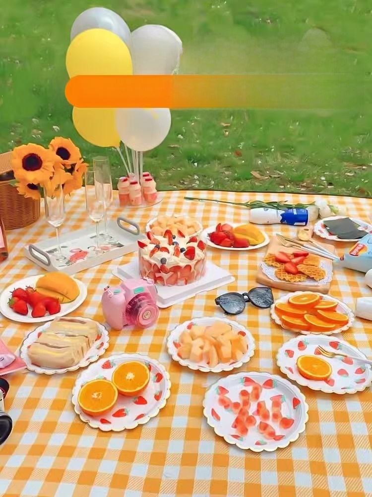 Oxford Cloth Moisture-Proof Lawn Portable Foldable Picnic Mat