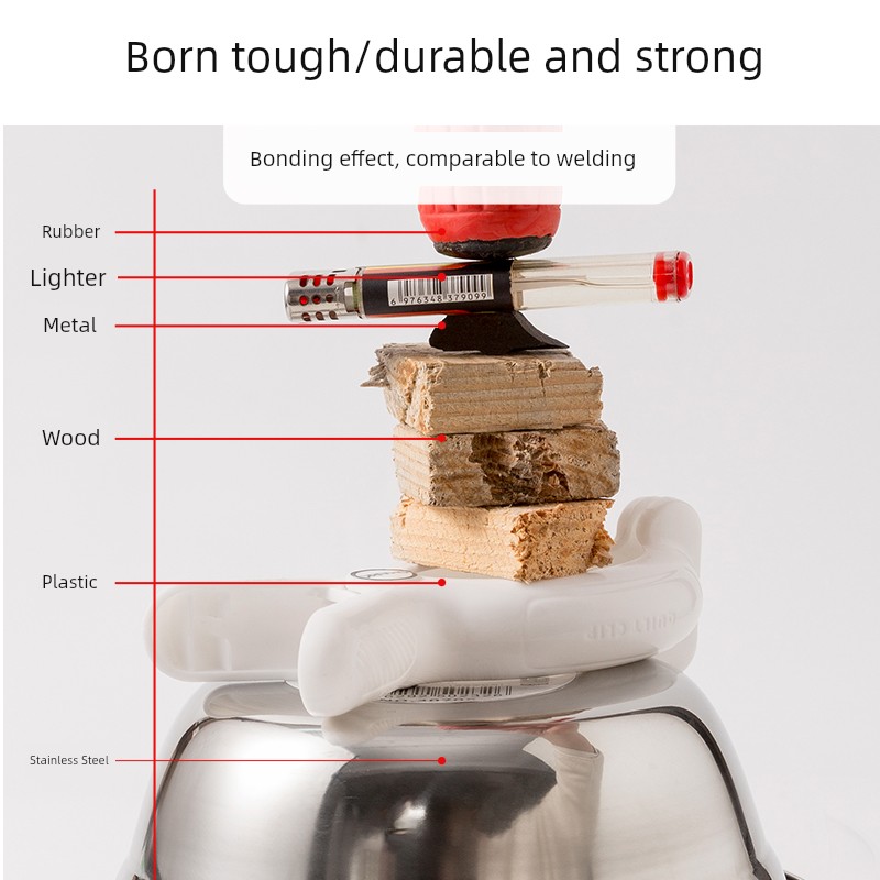 Large Bottle Oily Raw Glue Universal Glue Super Strong Electric Welding Agent Repair Sticky Shoes Special Multi-Functional Stick Firmly