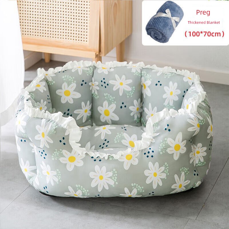 Hipidog Kennel All Year Round Neutral Small Size Dogs Winter Heattech Cat Nest Winter Non-Removable and Washable