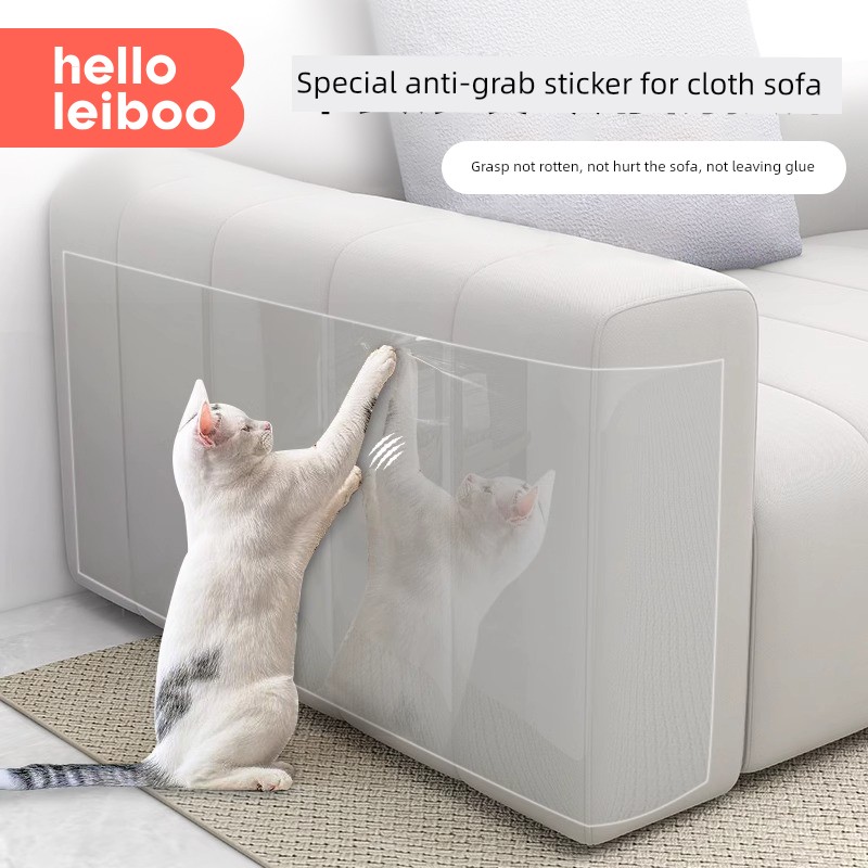 Fabric Sofa Anti-Scratching Transparent Screen Protector Furniture Anti-Scratch Sets Protective Film Anti-Cat's Paw Handy Gadget Cat Bite Protection