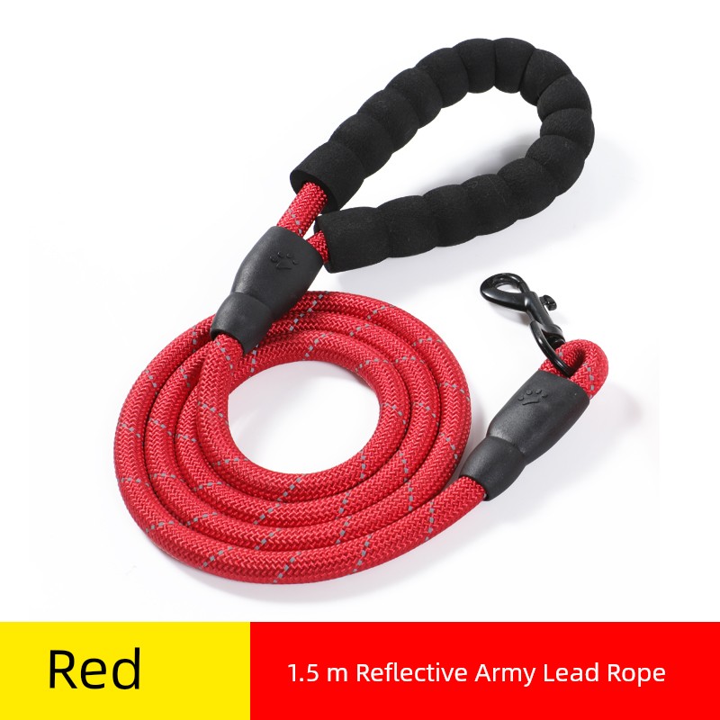 Dog Hand Holding Rope Large, Medium and Small Dogs Dog Leash Pet Collar Teddy Dog Rope Dog Chain Pet Supplies