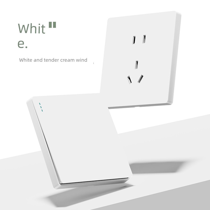 International Electric One-Open Three-Hole 16A Air Conditioning Socket Panel with Switch For Home Concealed High-Power Water Heater Dedicated