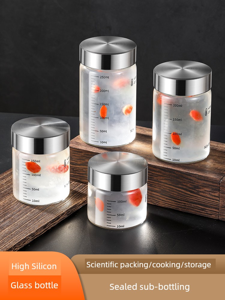 Steaming Boiling Stewing Bird's Nest Glass Storage Tank Storage Bottle