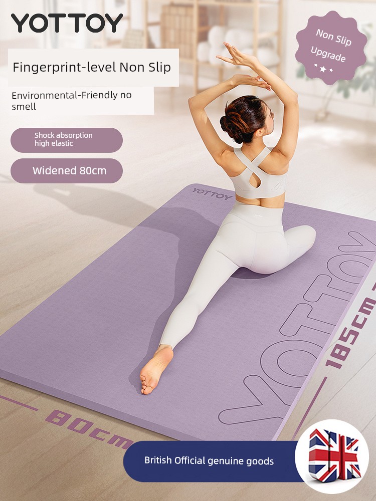 Professional Shock Absorption Silent Thickening Exercise New Yoga Mat