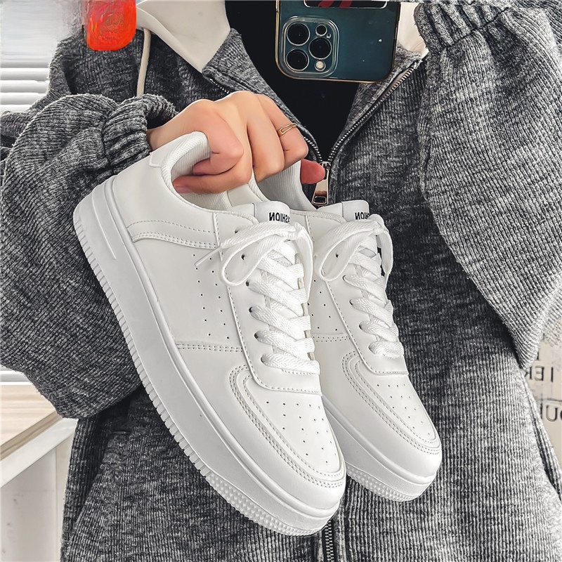 Warrior Autumn Leisure Student White Shoes