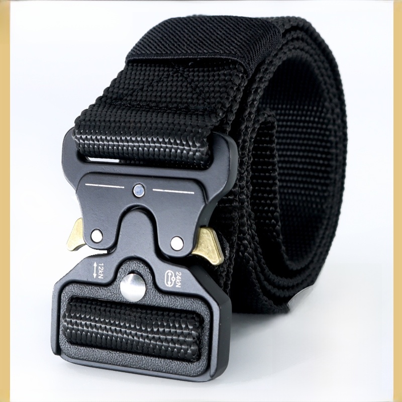 Alloy Multi-Functional Canvas Training Camouflage Tactics Belt