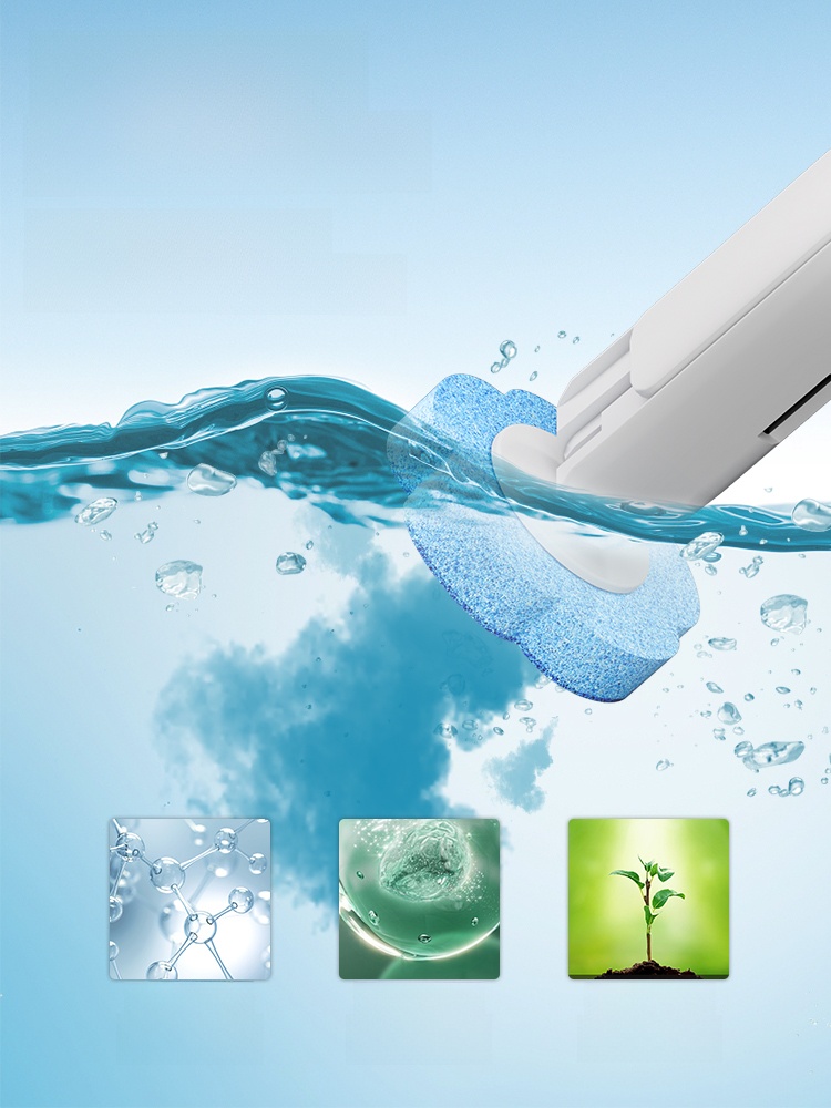 Disposable Toilet Brush For Home No Dead Angle Toilet Brush Replacement Head Wall-Mounted Bathroom Cleaning Gadget Wall-Mounted