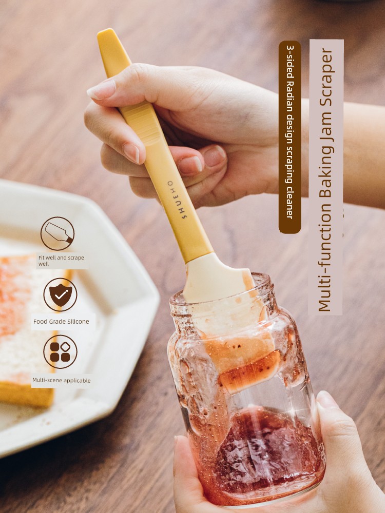 Tree Silicone Scraper Food Grade Cream Chocolate Shovel Home Baking Tools Scraper Dr