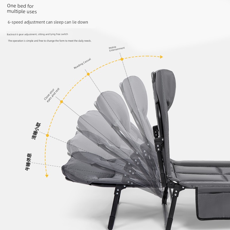 Cleaning Recliner Outdoor Office Folding Bed