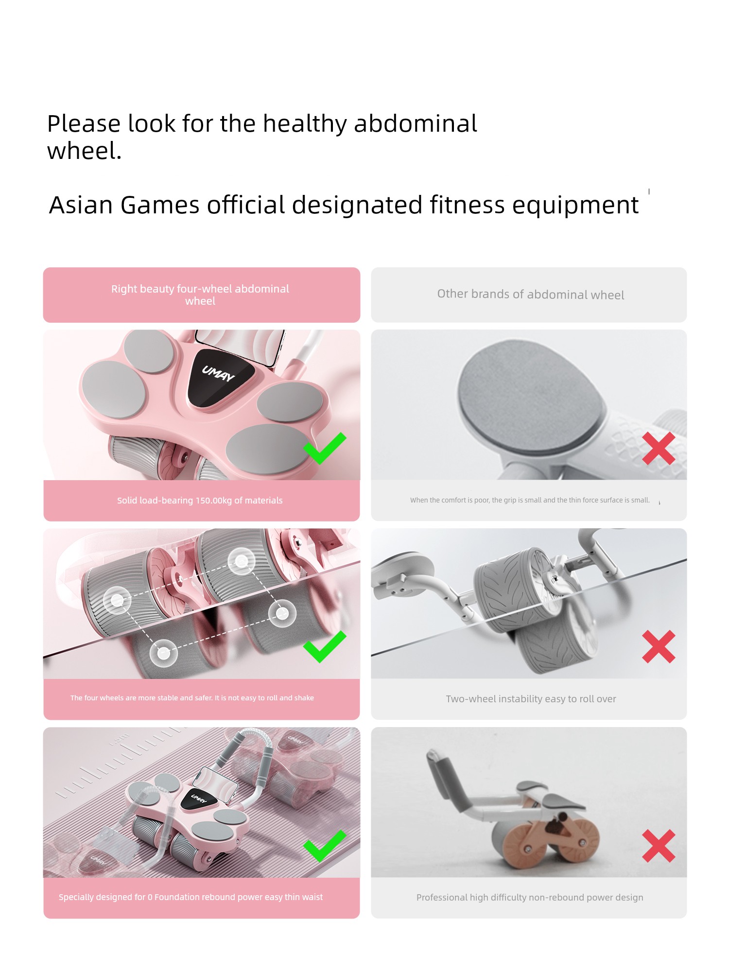 Yeejoo Automatic Slimming Belly For Home Abdominal Wheel