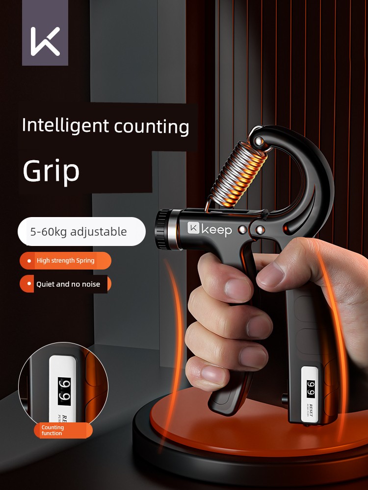 Keep Men Digital Count Adjustable Hand-Muscle Developer