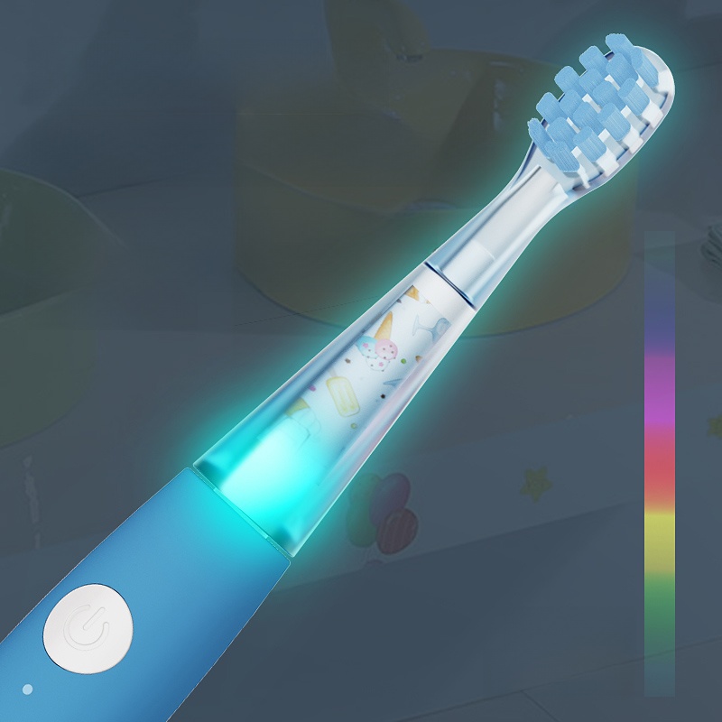 3-12 Years Old Cute Cartoon Smart Kids Electric Toothbrush