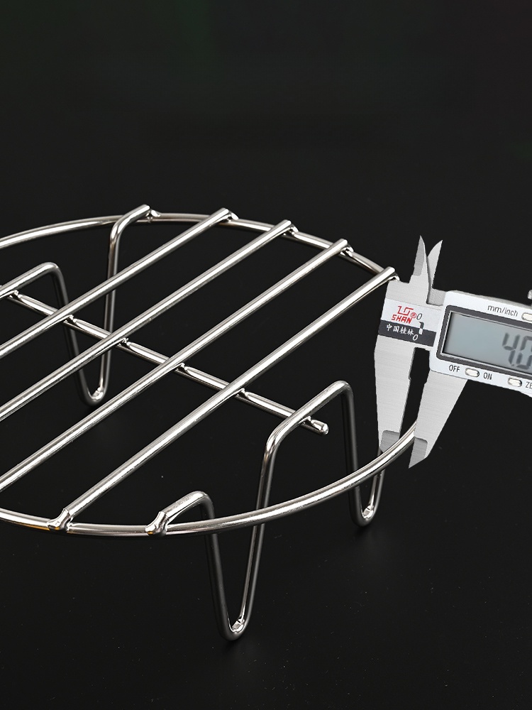 SST Steaming Rack Pressure Cooker Plate for Streaming Home Steamer Steaming Rack Double-Edged Fine-Toothed Comb Steaming Plate Steamer Steaming Rack Heightened Desktop