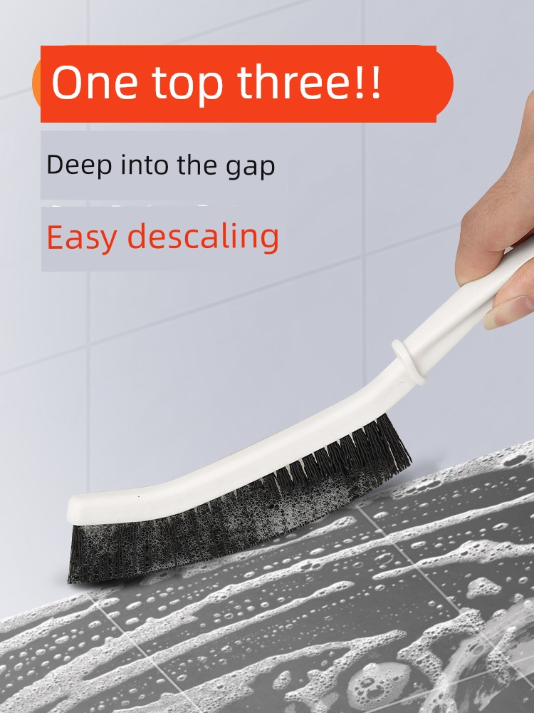 Long Handle Gap Brushes Tile Multifunctional Bathroom Kitchen Toilet Brush Toilet Crevice Gap Brushes Brush Sink Handy Gadget