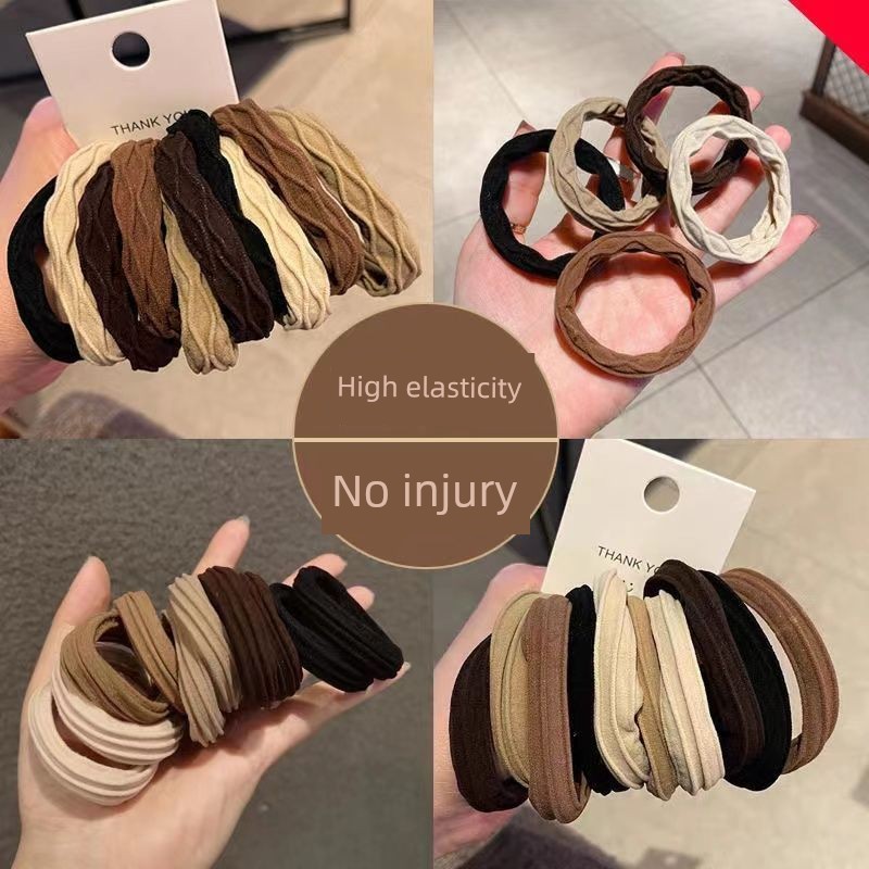 [3 Yuan for 3 Pieces] Best Selling Hair Rope 30-Piece Set