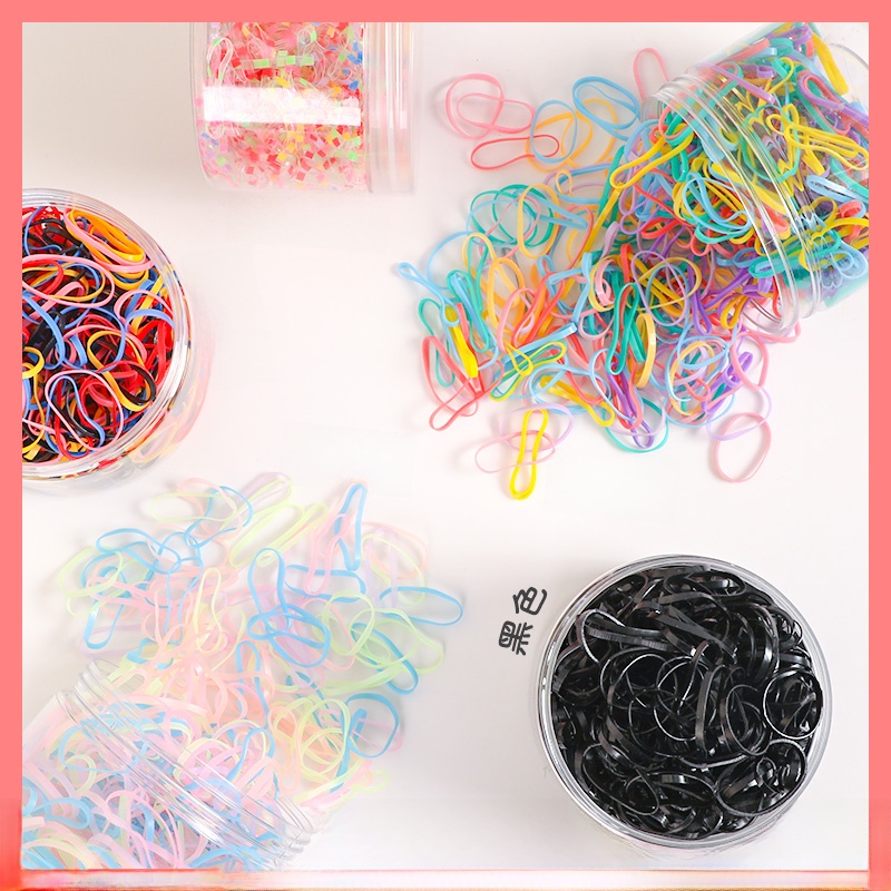 Baby Disposable Hair Rope High Elastic Rubber Band