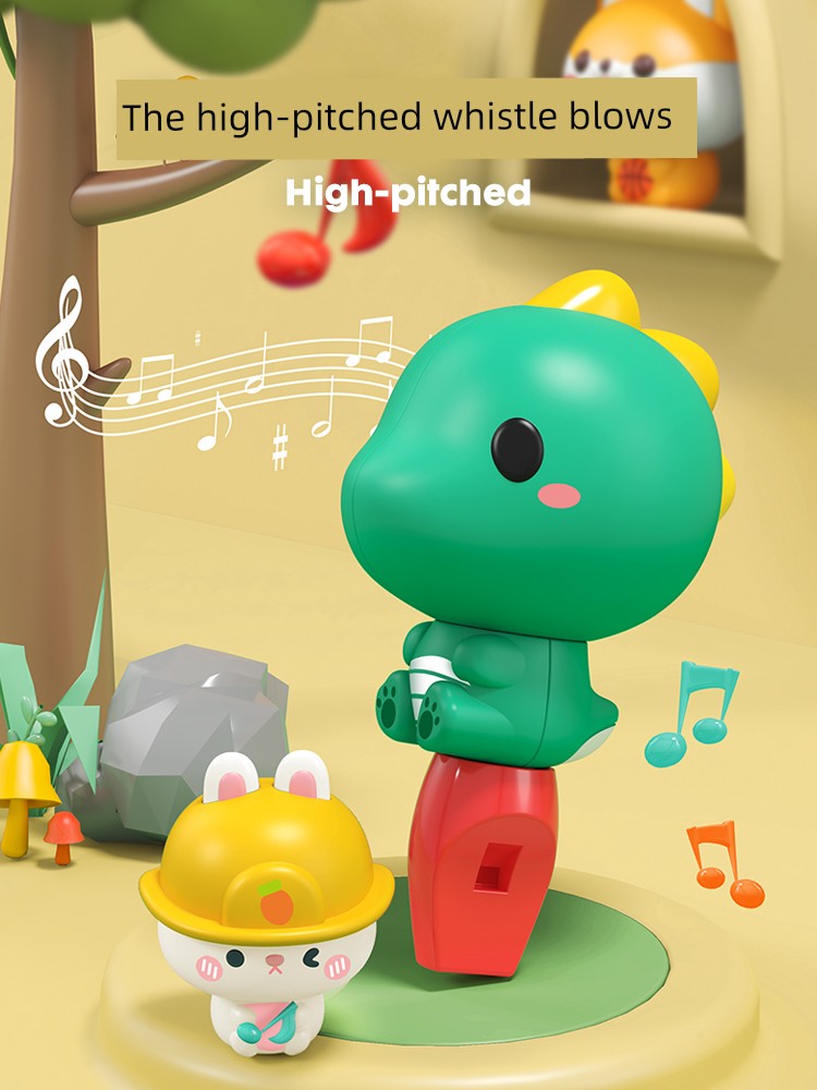 Whistle Kids Toy Toddler and Baby Blow-Able Whistle Cartoon Musical Instrument Small Horn Kids Special Harmonica Baby