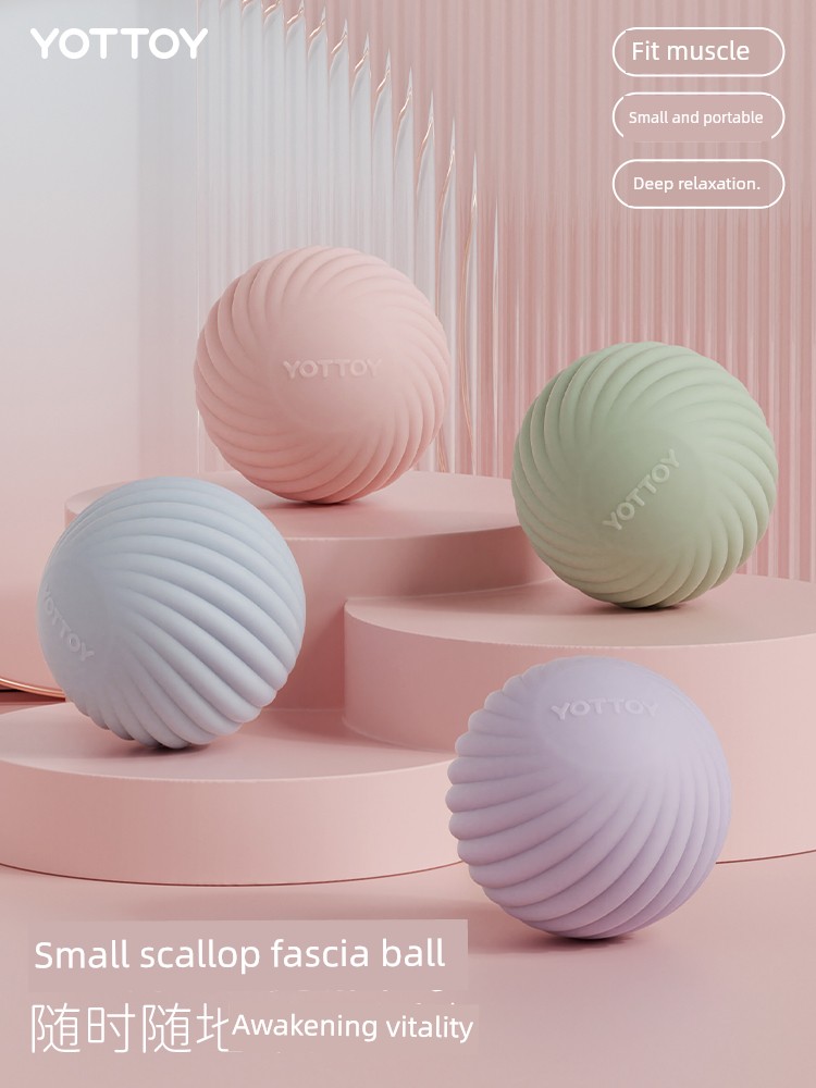 Massage Ball Sole Massage Ball Deep Acupoint Muscle Relax Ball Cervical Spine Arch Training Fitness Hand Grip Meridian Ball