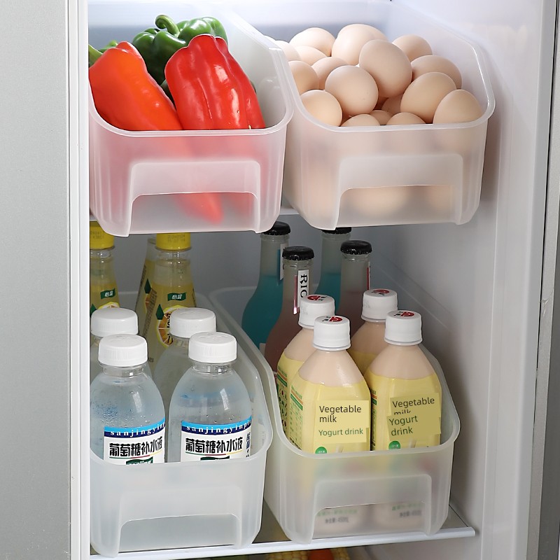 Refrigerator Storage Box Finishing Box Egg Dumplings Freezer Box Crisper Food Grade Frozen Special Packing Storage Box