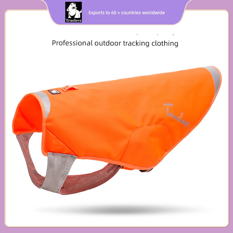 Truelove Pet Tracking Clothes Dog Clothes Dog Training Waterproof Reflective Supplies Outdoor Border Collie Malinois Training