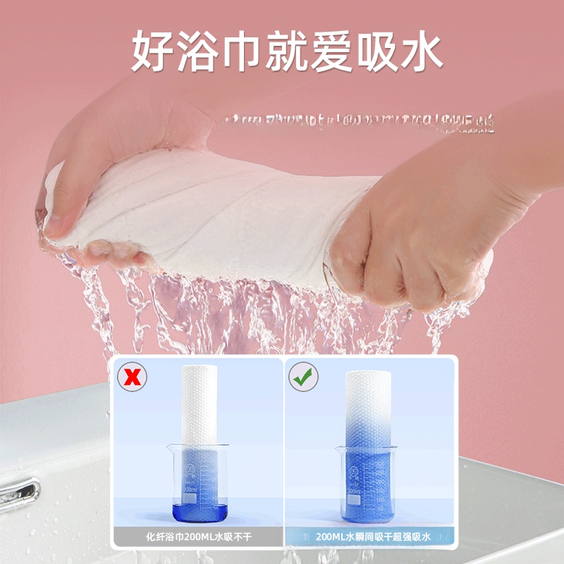Disposable Bath Towel Travel Independent Packaging Bath Portable Compressed Hotel Supplies Sterile Sterilization Absorbent