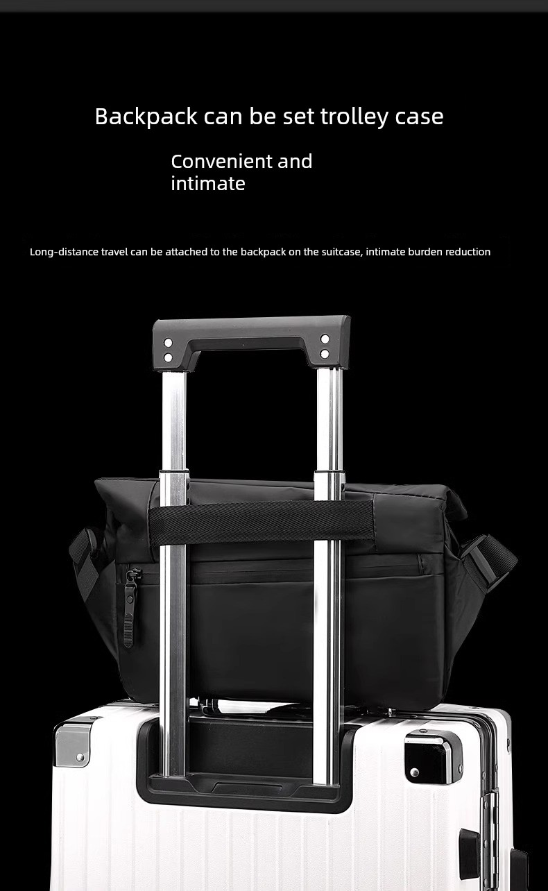 Waterproof Cycling Crossbody Bag - Large Capacity