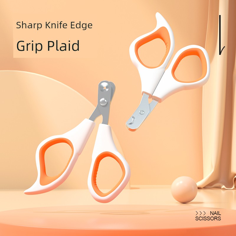 Cat Nail Scissors Special Cat Nail Clippers round Hole Cat Fingernail Clipper Scissors Fantastic Toe Nail Tool Novice Scissors Pet Supplies