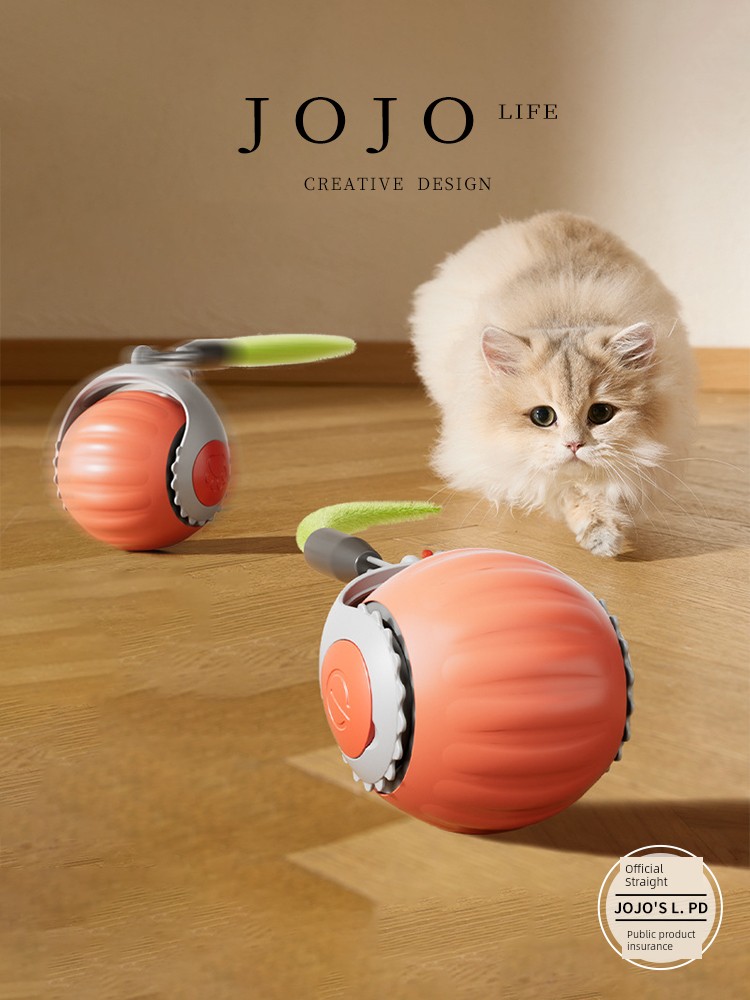 Jojo's L. Pd. Mr. Grocery. Smart Cat Toy Ball Rolling Ball Cat Electric Cat Toy | Smart Cat