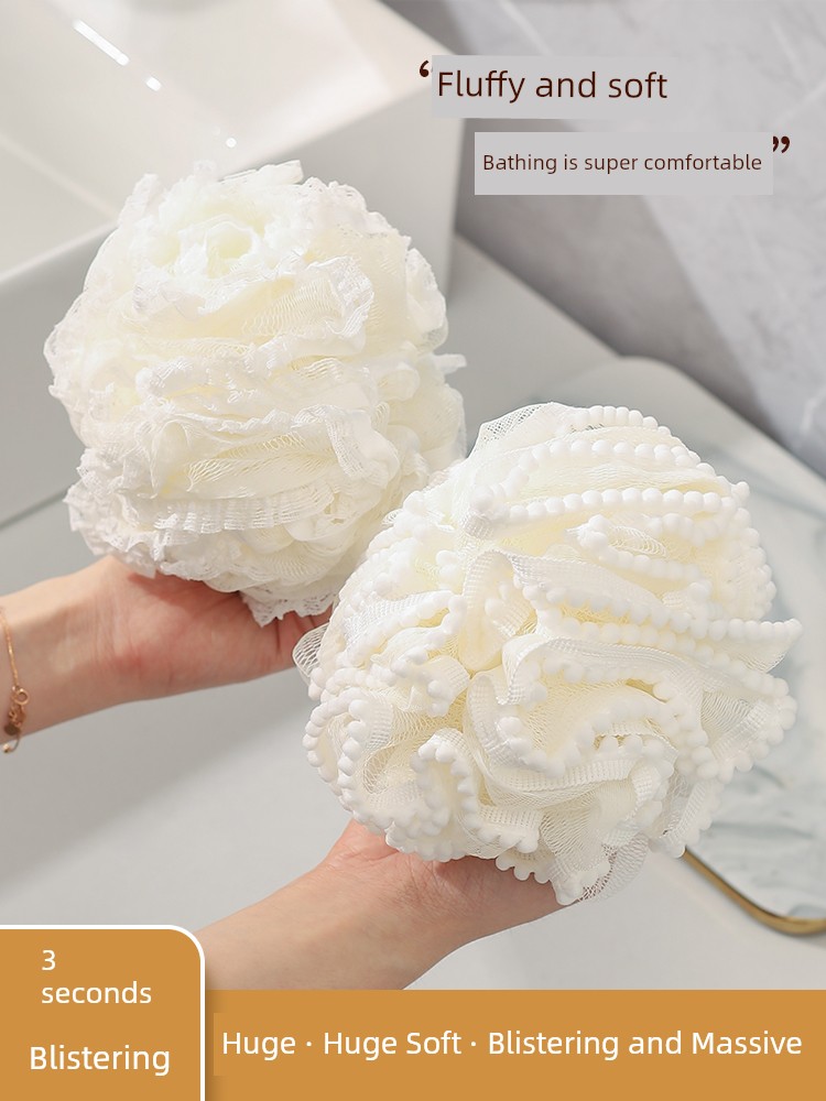 Kids Special Loofah Baby Bubble Bath Cute Cartoon Soft Foaming Bath Bath Large Flower Ball Bath Gadget
