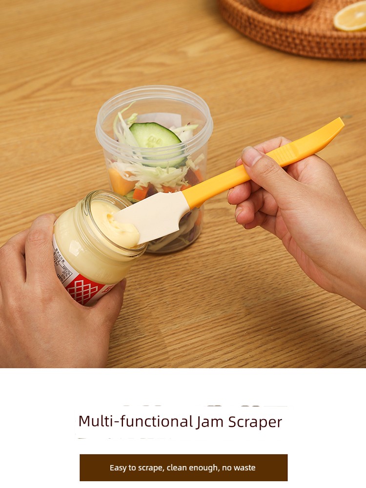 Silicone Scraper Baking Cream Cake Multi-Function Sauce Knife Kitchen Mini Shovel Small Spatula Shovel Soft Scraper