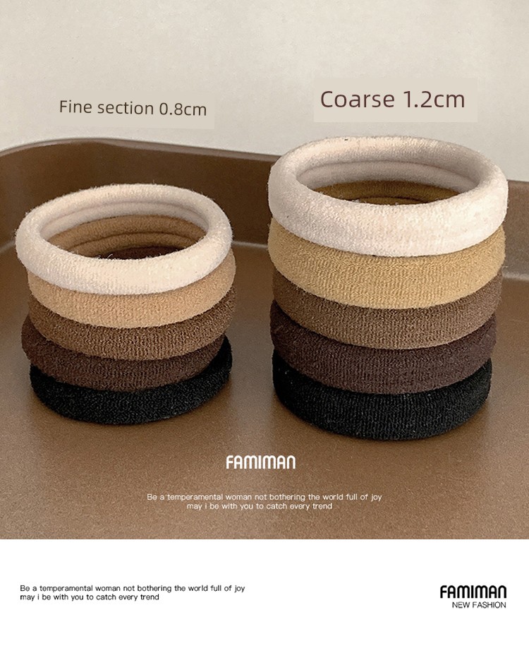 Durable High Elastic Hair Ties with Luxury Case