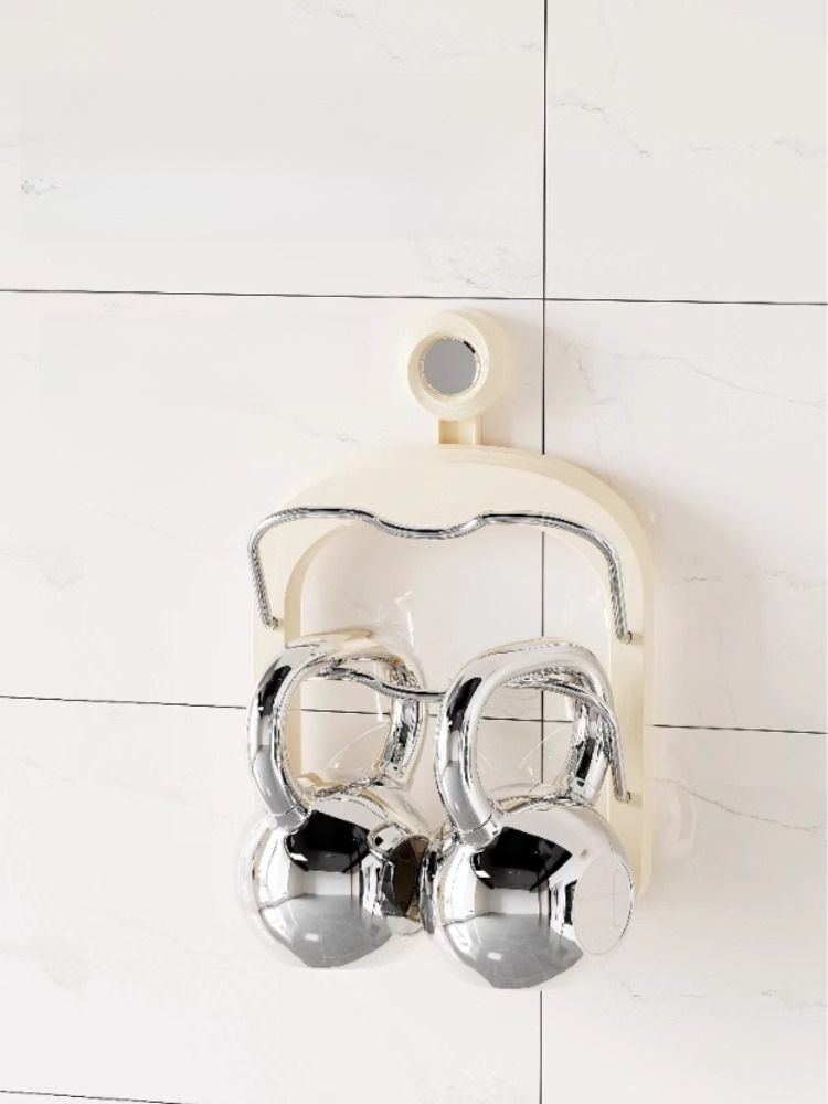 Sucker Multi-Layer Draining Chopping Board Pot Cover Rack with Hook
