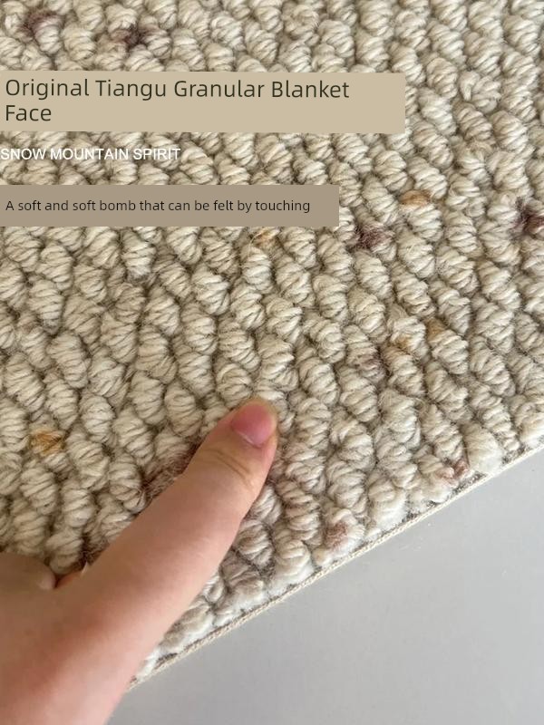 Import Wool For Home Living Room Carpet 2025 New Arrival Accessible Luxury Fancy Bedroom Bedside Foot Mat Sofa Floor Mat