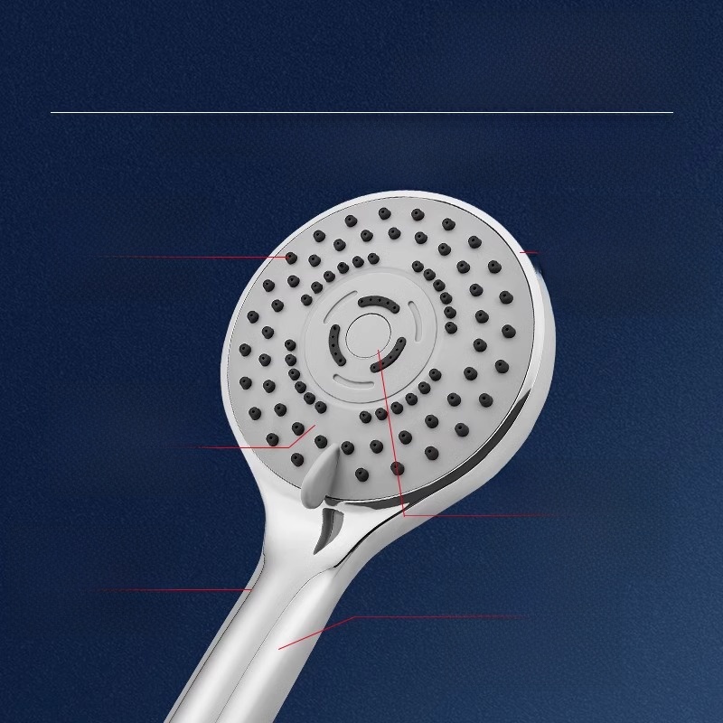 Shower Supercharged Shower Head Set For Home Bath Water Heater Bath Heater Shower Head Fixed Punch-Free Water Outlet