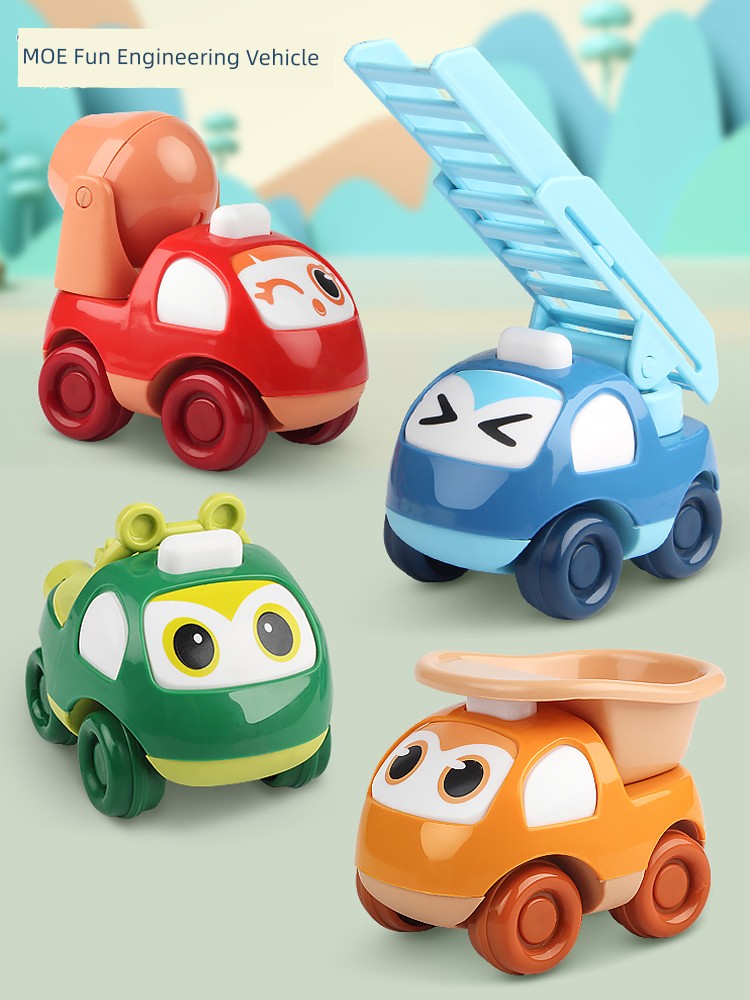Kids Baby Mixing Toys 1-2 Inertia Engineering Vehicle
