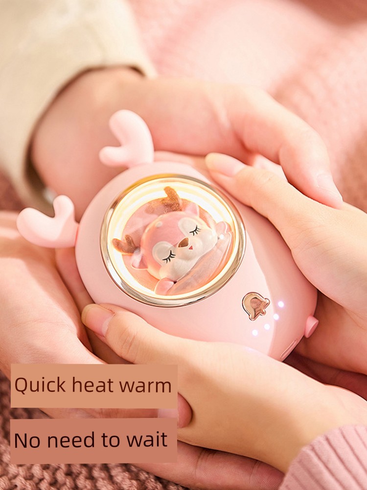 Christmas Winter Gift for Girlfriend Daily Necessities Two-in-One Charging Hand Warmer Classy Niche Style Home Creative