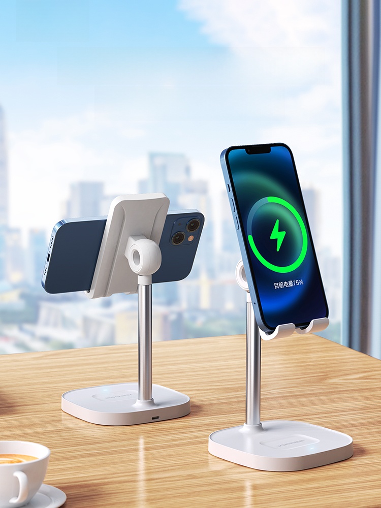 Xiaotian Wireless Charging Mobile Phone Stand Desktop Desktop Charger Stand Multi-Functional Universal Neutral Fixed Base Headset Special Two-in-One 15W Fast Charging Adjustable Adjustable Telescopic