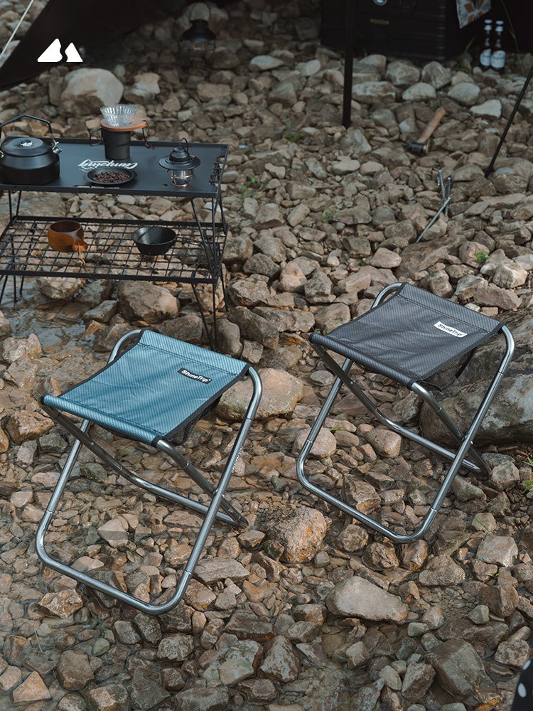 Foldable Stool Sketch Chair Train Camping Barbecue Outdoor