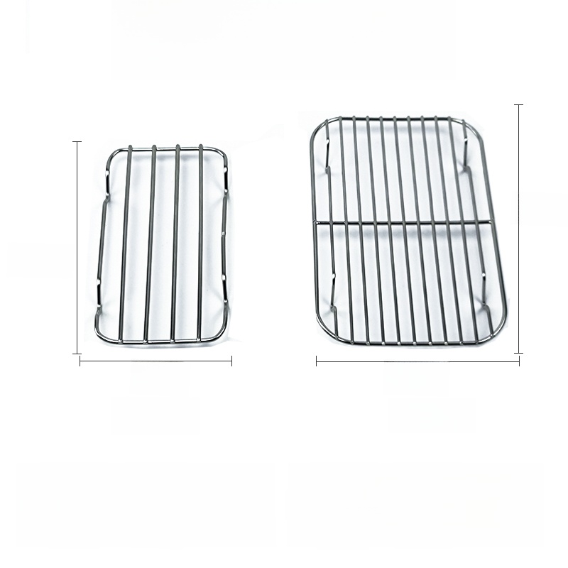 Outdoor Lunch Box 304 SST Steaming Rack Steaming Rack Steamed Bread Dumpling Steamed Stuffed Bun Smoking Rack Draining Oil Filter Mesh