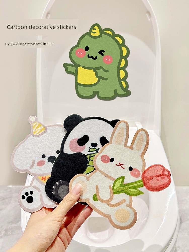 Toilet Fragrance Deodorant Deodorant Cute Stickers Toilet