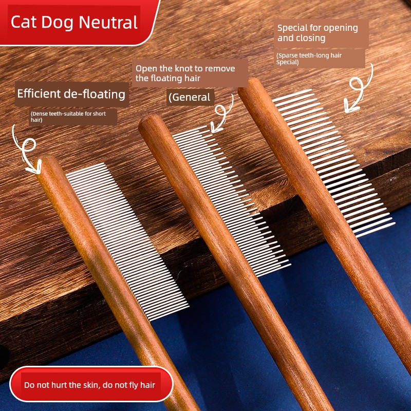 Cat Comb Cat Comb Special Hair Removal Comb Hair Brush Artifact Long Hair Cat Comb Cat Hair Cleaner Needle Comb
