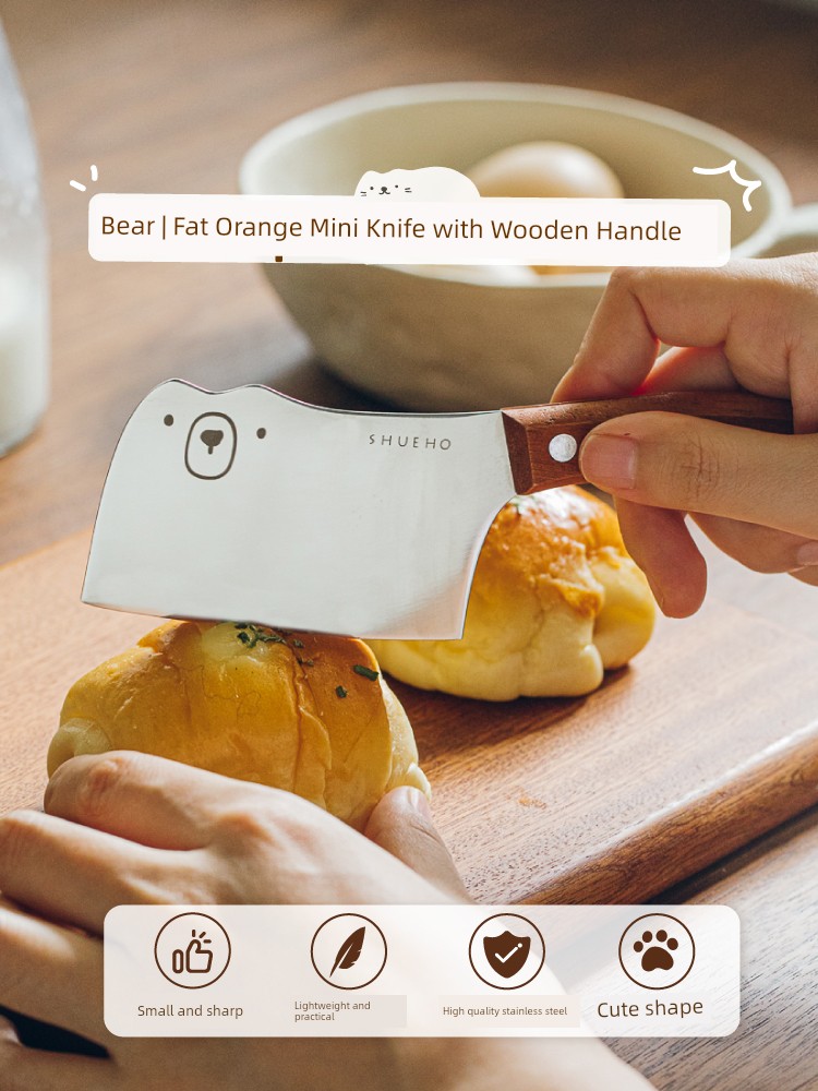 Dormitory Students Kids Butter Bread Food Supplement Fruit Knife