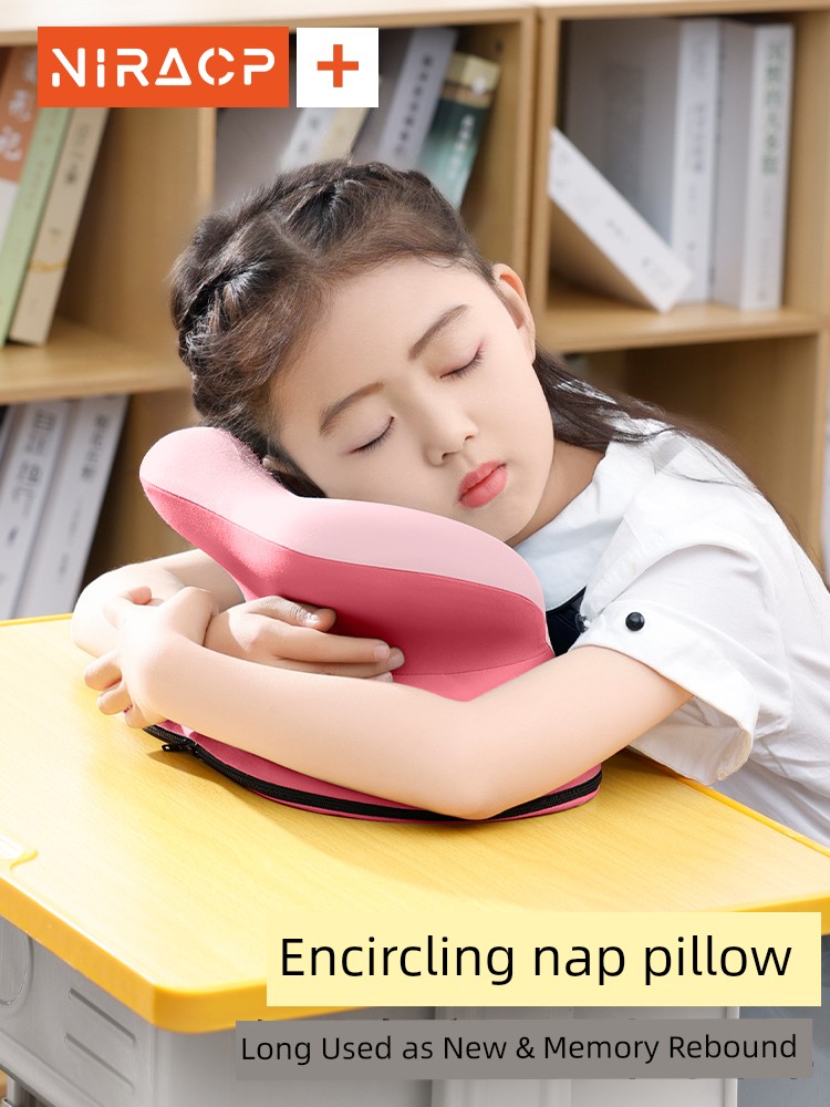 Nap Pillow Sleep Sleeping Pillow Pillow Elementary School Student Pillow Classroom Desk Prone Pillow Lunch Break Pillow Kids Siesta Appliance