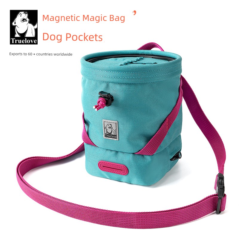 Truelove Dog Training Waist Bag Pet Dog Walking Snack Bag Multi-Functional Outdoor Training Special Portable Portable Dog Bag