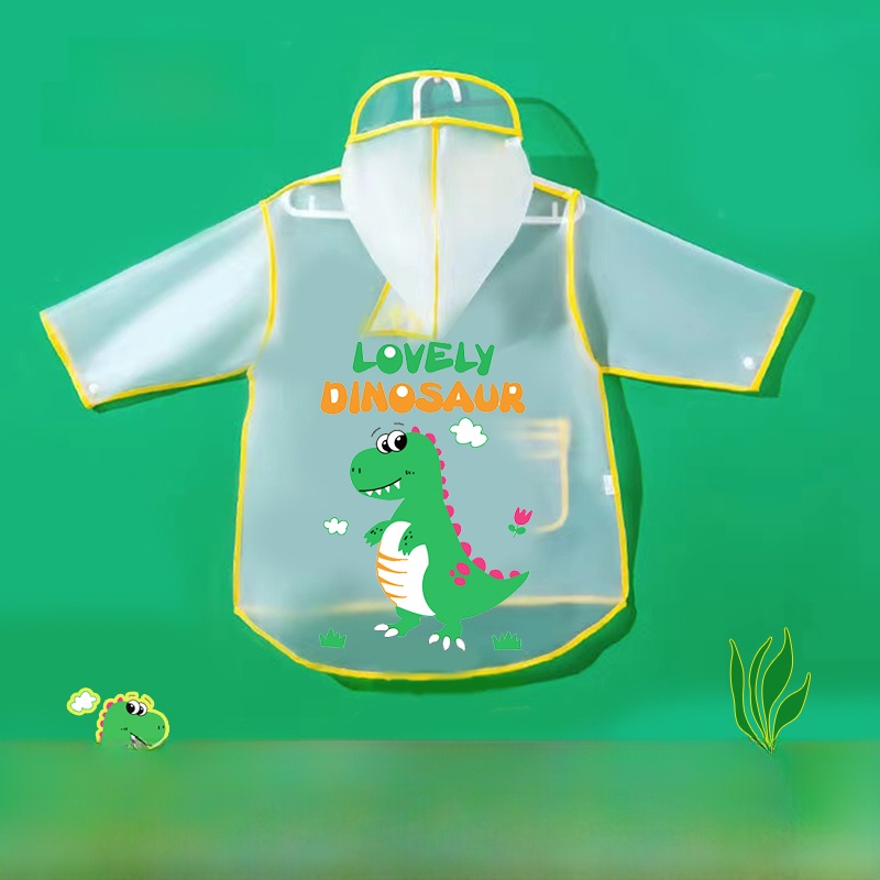 Kids Raincoat Girl Girl Child Rain-Proof Clothes Children New Arrival Elementary School Baby Poncho Windproof Separates