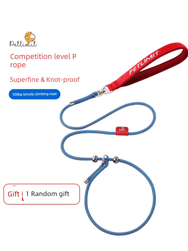 Dog Walking Dog Training Explosion-Proof Golden Retriever Pet Supplies P Chain