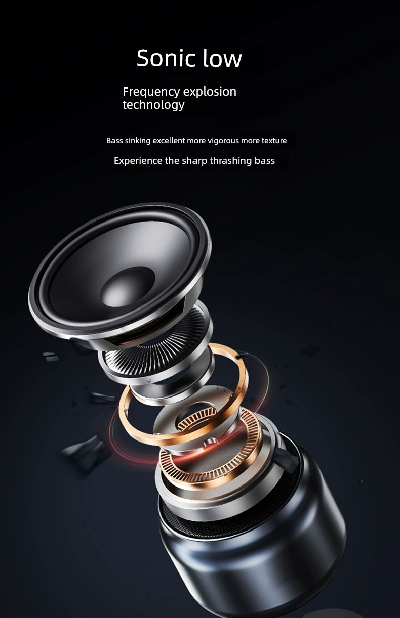 Compact Car Bluetooth Speaker - Wireless & Portable