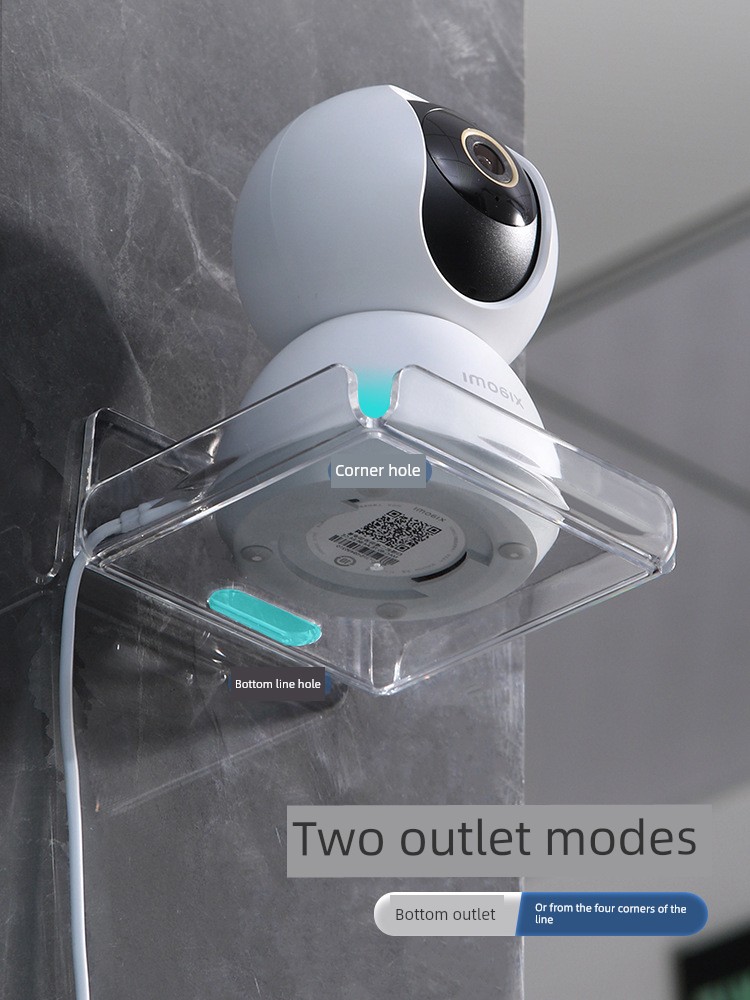 Camera Indoor Stand Punch-Free Monitoring Rack For Home Outdoor Wall Shelf Router Shelf