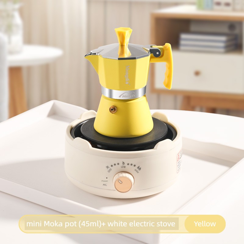 جهاز إسبريسو مونغديو موكا cafetière آلة قهوة مoka مصغرة صغيرة جدًاPot استخراج القهوة